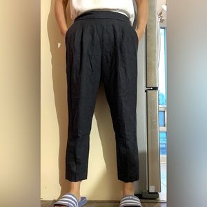 Babaton wool cropped ankle pant